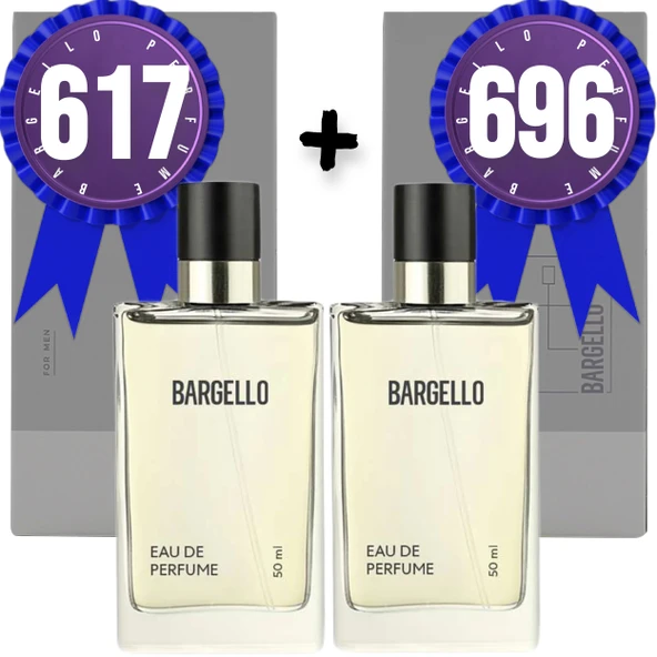 Bargello Parfüm 617 Erkek Oriental 50 ML + 696 Erkek Oriental 50 ML EDP