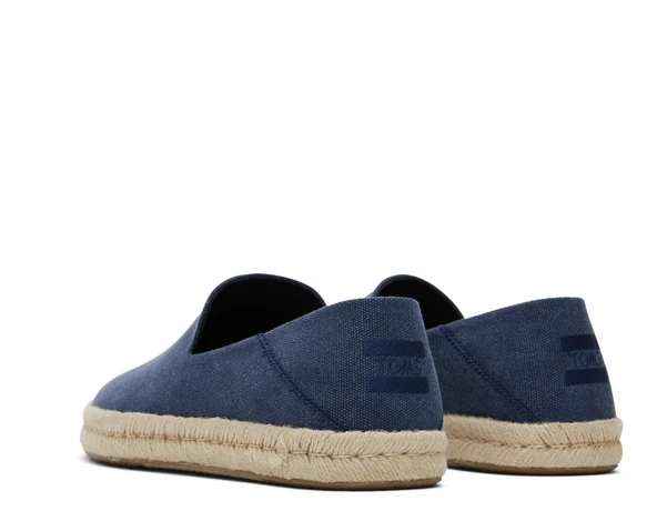 TOMS lacivert santiago erkek ayakkabı - 3