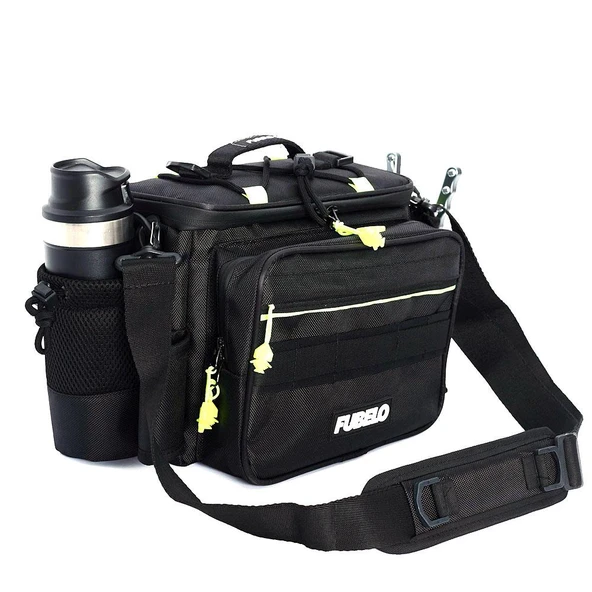 Fubelo Sider Balıkçı Çantası - Siyah - Resim 2