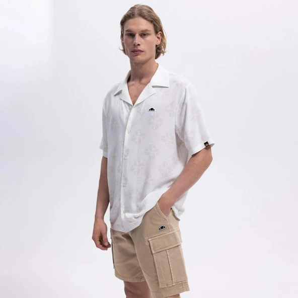 Ellesse Erkek Kırık Beyaz Gömlek EM472-OF