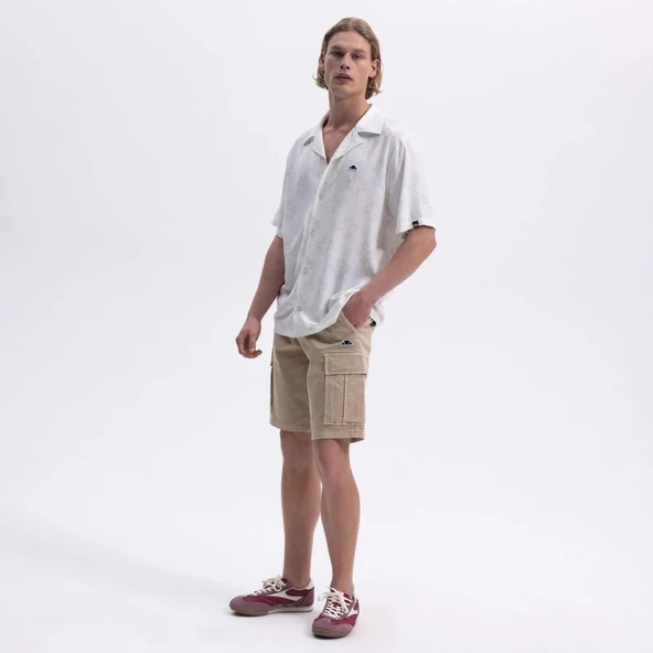 Ellesse Erkek Kırık Beyaz Gömlek EM472-OF - 5