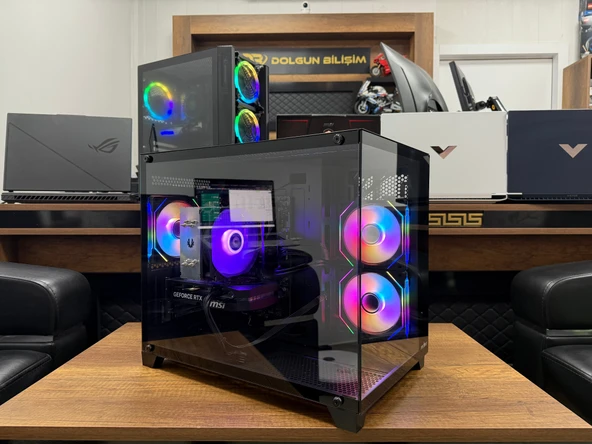 James Donkey Stark S700 Intel Core i5 14400F 16GB RAM 500GB SSD RTX5060 W11 Gaming PC (İKİNCİ EL)