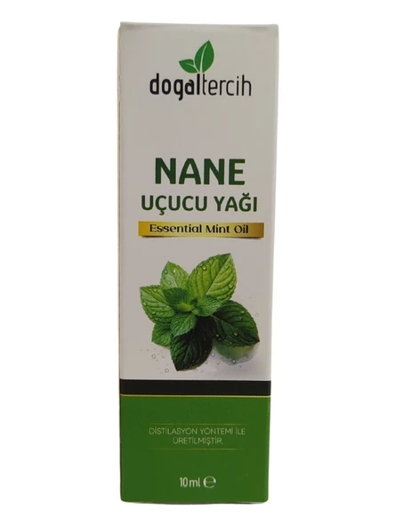 Doğaltercih %100 Saf Katkısız Nane Uçucu Yağı (Peppermint Oil) 10 ml, Damlalıklı Şişede Seyreltilmemiş Nane Yağı - 5