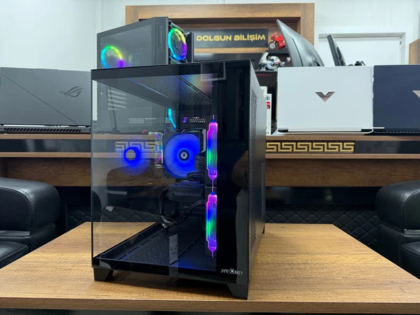 James Donkey Stark S700 Intel Core i5 14400F 16GB RAM 500GB SSD RTX5060 W11 Gaming PC (İKİNCİ EL) - 2