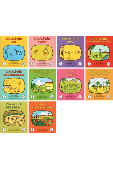 Cin Ali Yayınları Cin Ali Serisi 10 Kitap - 3