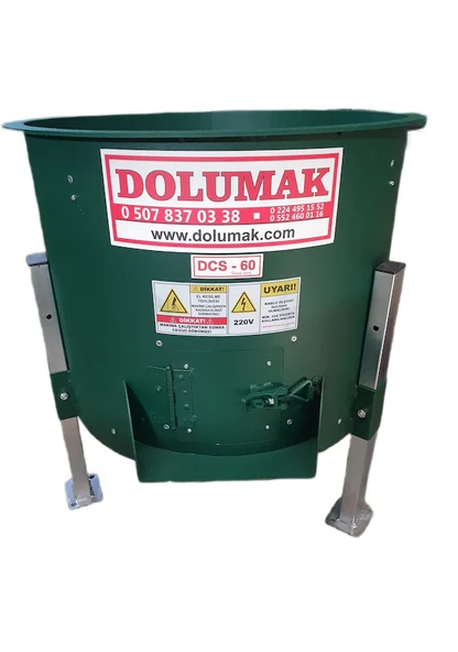 Dolumak DCS60 Ceviz Soyma Makinesi 65Kg 125Lt
