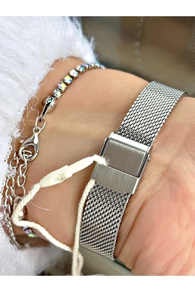 Ferrucci FC 0125 03467H.02 Çelik Kordon Kadın Kol Saati - Resim 4