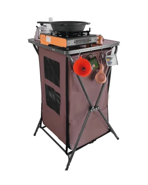 Campout Tek Kapılı Kamp Mutfağı - 9