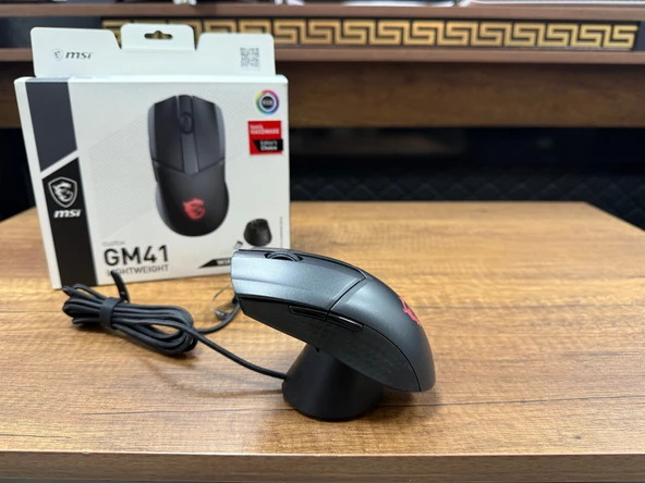 MSI Clutch GM41 LightWeight RGB Şarjlı Makrolu Ergonomik Optik Kablosuz Oyuncu Mouse (İKİNCİ EL) - 2