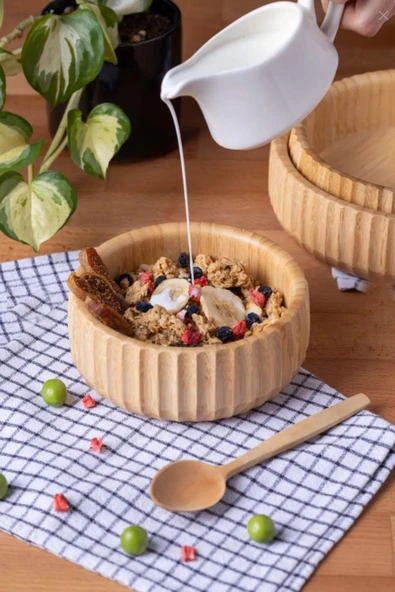 Mien Bambu Oyuk Kase 15 Cm