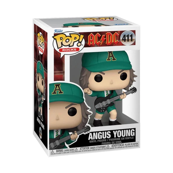 Nessiworld Funko POP Rocks: AC/DC - Angus Young in Green Outfit