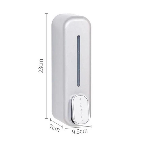 Zhltools Beyaz Duvara Monte Sıvı Sabunluk Dispenser - 300 ml - 4