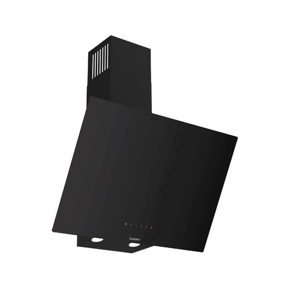 Ferre FLOWART-SILENTART Serisi Siyah Set (SS205 + QBL63CS +D077-SA ) - Emaye Izgara - 6