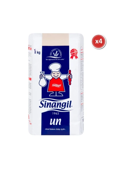Sinangil Un 1 Kg X 4 Adet - 2