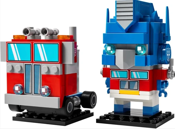 Lego Brickheadz Transformers Optimus Prime Robot & Vehicle 40803 - 2