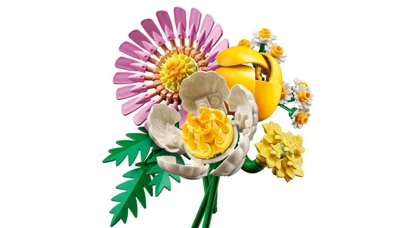 Lego Botanicals Küçük Sarı Buket 10347 - 3