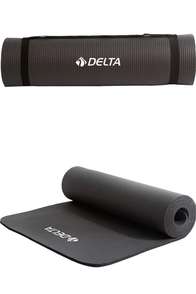 DELTA Konfor Zemin 10 mm Taşıma Askılı Pilates Minderi Yoga Matı
