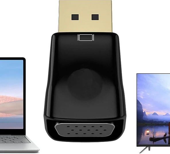 5152 Displayport To Vga Çevirici Dönüştürücü Adaptör - Resim 5
