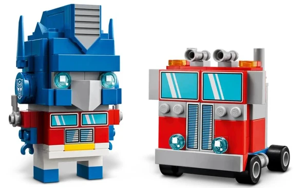 Lego Brickheadz Transformers Optimus Prime Robot & Vehicle 40803 - 3