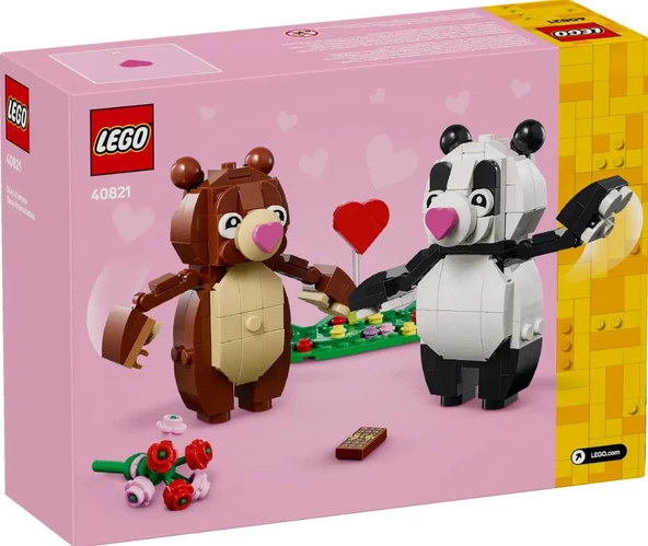 Lego 40821 Love Bears - Resim 3