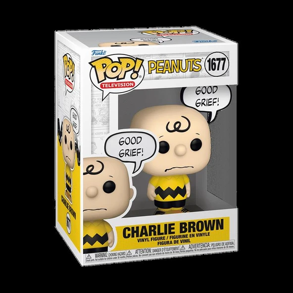 Funko Pop Television Peanuts Charlie Brown 1677 ürün görseli