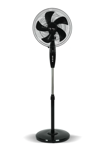 Adrasan 16'' Yuvarlak Ayaklı 5 Pervaneli Salınımlı Vantilatör