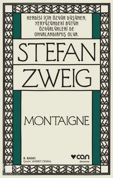 MontaigneStefan Zweig Can Yayınları