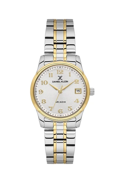 DANIEL KLEIN DK102-DK.1.14049-3 ALTIN KAPLAMA RAKAMLI KADIN KOL SAATİ