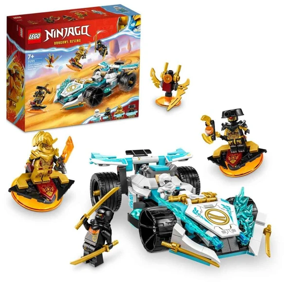 LEGO® NINJAGO Zane'in Ejderha Gücü Spinjitzu Yarış Arabası 71791