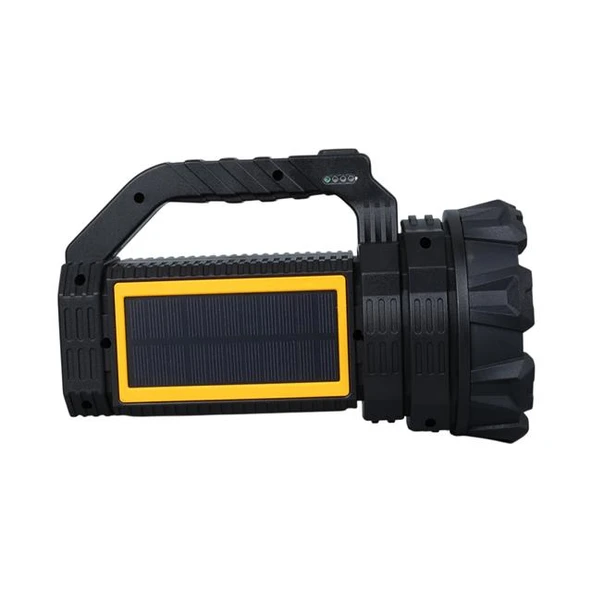 Powermaster MX-W5190-P50 Solar Şarjlı El Feneri Uzun Mesafe Işıldak - 2
