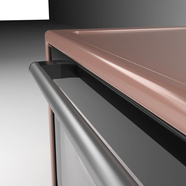 Ferre 45 Litre 6 Program Turbo Mini Fırın - Rose - 45630M - 6