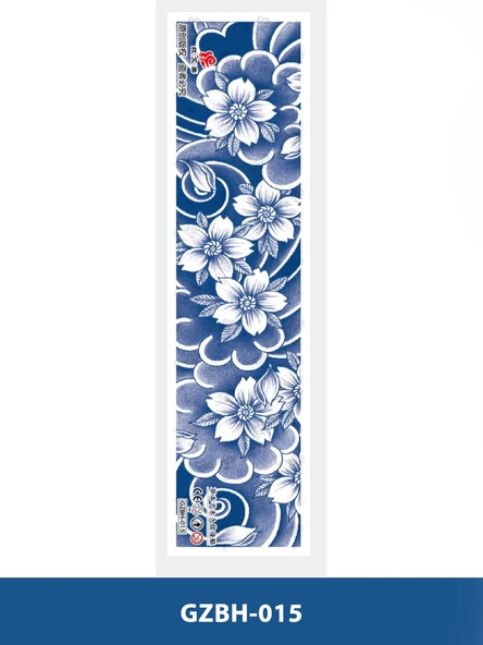 GZBH-015 YARI KALICI GÜL DESEN ŞERİT DÖVME-TATTO ürün görseli