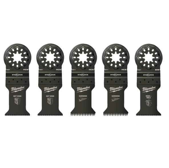 Milwaukee Omt SL Ahşap / Bi-Metal Testere Bıçağı Set 5 Parça 48906114 - 2
