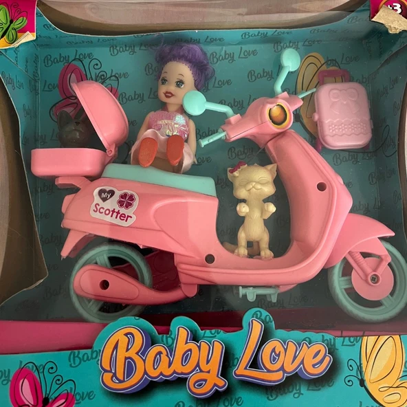 Baby Love Kedili Motorsiklet Oyun Takımı