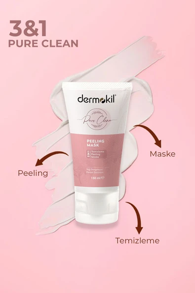 Dermokil Pure Peeling Maske 3in1 150 Ml - 3