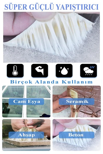 Çok Amaçlı Tamir Bandı 3 Adet Su Geçirmez Sızdırmaz Isıya Dayanıklı Sakız İzole Gri Tamir Bant 48mm 1.5 Metre - 2