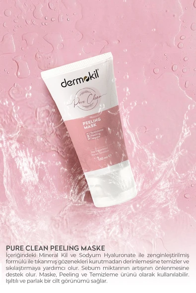Dermokil Pure Peeling Maske 3in1 150 Ml - 4