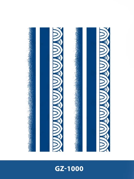 GZ-1000 ORTA BOY YARI KALICI ŞERİT DESEN DÖVME ürün görseli