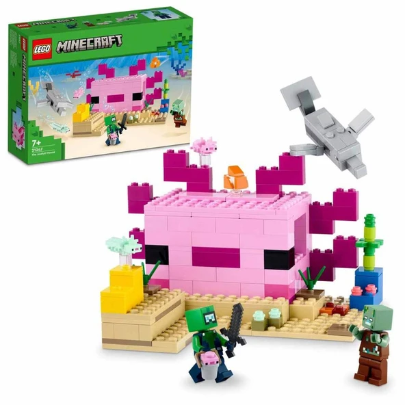 LEGO® Minecraft Aksolotl Evi 21247