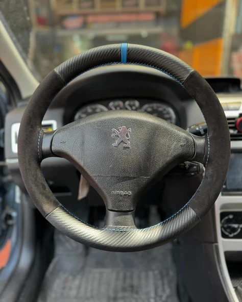 Üniversal Dikmeli Direksiyon Kılıfı HER MARKA MODELE UYGUNDUR 10,5 CM ürün görseli