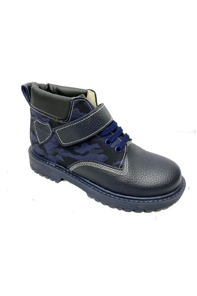 Şiringenç 9903F Deri Anatomik Kamuflaj Erkek Çocuk Bot 31-36 - 4