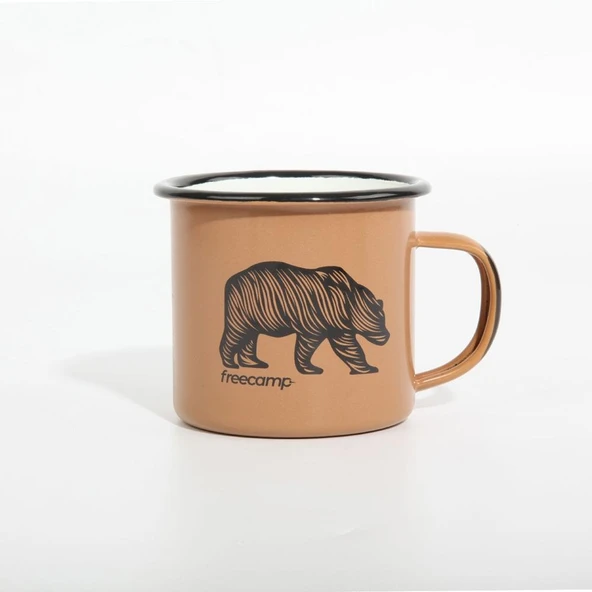 Freecamp Campers Emaye Kupa Mug 350 ML - 5