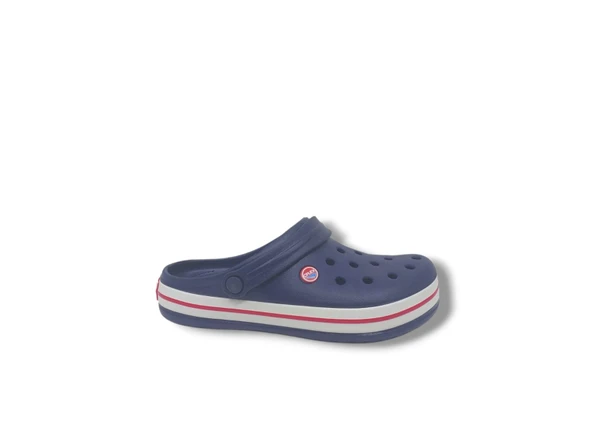 Cflex 145 Unisex Lacivert Kırmızı Beyaz Sabo Terlik Sandalet