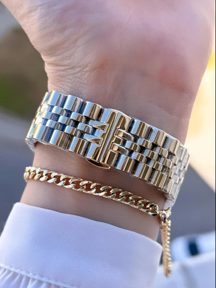 U.s.Polo Assn Çelik Kordon İç Fonksiyonları Aktif 5 Atm 2 Yıl Garantili Kadın Kol Saati UA.2040.S05 - Resim 3