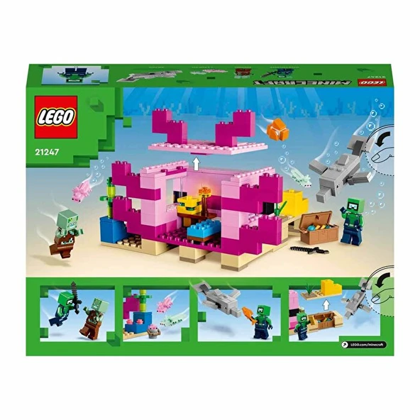 LEGO® Minecraft Aksolotl Evi 21247 - 4