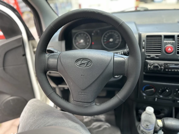 Hyundai era getz Dikmeli Direksiyon  Kılıfı (UNİVERSAL KILIF) - Resim 2