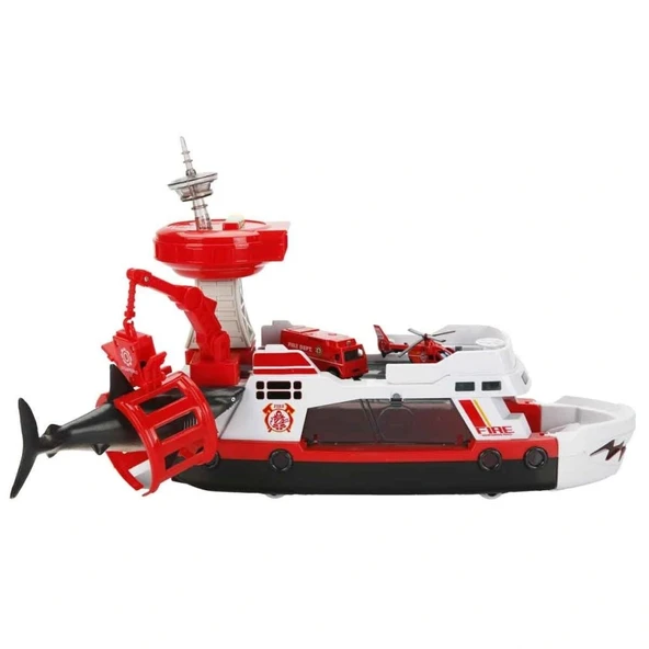 Nessiworld 4348 SUN Maxx Wheels Sesli ve Işıklı Sahil Güvenlik Oyun Seti - 3