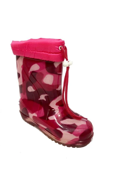 Kral 03101 Kürklü Sıcak Astar Filet Çocuk Yağmur Çizme