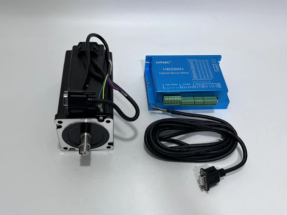 Nema 34 Kapalı Döngü Step Motor 86HB250-156B - Resim 3