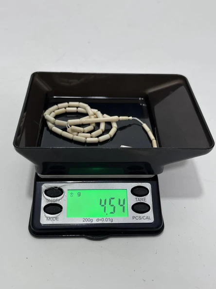 Kesme Fildişi Tesbih 4,53 Gram - Koleksiyonluk Fil Dişi Tespih - 5